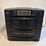 Jvc PC-XC30 Boombox 6-CD Changer Am/fm Radio Dual Cassette -no Speaekers Cord. Fixed Price $28.21.