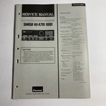 Sansui AU-X701/X901 Integrated Amplifier Service Manual 23 Pages 1987 Rare. Fixed Price $42.00.