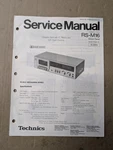 Technics RS-M16 Cassette Deck Silverface Service Manual D-4931. Fixed Price $54.95.