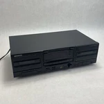 Kenwood Stereo Double Cassette Deck KX-W4060. Fixed Price $79.99.