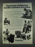 1977 Panasonic Cassette Tape Recorder Ad RQ-304S. Fixed Price $17.99.