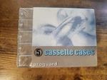 Vintage Proguard Clear Plastic Audio Cassette Cases 5 Pack Replacement New. Fixed Price $6.95.