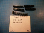 Technics SH-8057 Graphic Equalizer Replacement Parts Control Push Buttons. Fixed Price $10.00.