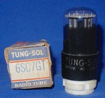 Nos Nib Balanced Tungsol 6SC7GT Vacuum Tube. Fixed Price $49.00.
