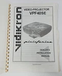 Vintage Vidikron VPF40SE Video Projector Dealer Installation Manual Oem Original. Fixed Price $18.88.