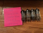 Lot Of 4 Baldwin (toshiba?) 12AU7 ECC82 Vacuum Tubes Japan Tested Strong Nos. Fixed Price $25.00.