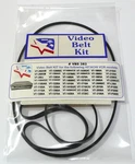 Vcr Belt Kit For Hitachi VT1200A VT1400A VT1570A VT1710A VT1800A VT2000A + More. Fixed Price $18.84.