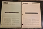 Lot Of Altec-lansing Operation & Maintenance Manuals 1653A/1699A/1612B/1689A. Fixed Price $50.00.