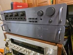 Carver Set Magnetic Field Power Amplifier Model M-1.0T And Preamp. Fixed Price $700.00.