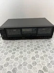 Sony TC-W310 Dual Player Recorder For Parts Cassettes Does Not Work. Fixed Price $40.00.
