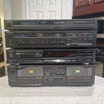 Vintage Technics ST-S77, SU-V57, SL-P230, RS-B17W, Cd, Dual Cassette, Am/fm, Amp. Fixed Price $249.95.