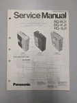 Panasonic RQ-WJ1/KJ1/SJ1 Mini Cassette Service Manual D-5126. Fixed Price $64.95.