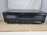 Jvc TD-W118BK Dolby Nr Synchro High Speed Dubbing Double Cassette Deck Black. Fixed Price $46.74.