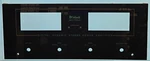 Mcintosh MC7300 Wide Glass Faceplate With Panlock Holes Original. Fixed Price $229.95.