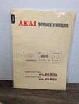 Akai GX-M30 GX-M50 Cassette Service Manual Paperwork Original Repair Guide. Fixed Price $13.49.