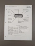 Sherwood Model S-9500C Stereo Amplifier Service Manual D-2681. Fixed Price $54.95.