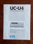 Vintage Akai UC-U4 Stereo Integrated Amplifier Operater's Manual. Fixed Price $26.95.