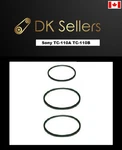 Replacement Belt(s) Sony TC-110A TC-110B Cassette Player. Fixed Price $10.18.