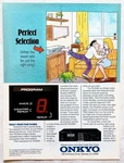 Onkyo TA-2044 Cassette Deck Orig 1983 Promo Vintage Print Advert Poster Pinup. Fixed Price $8.89.