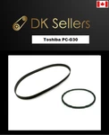 New Replacement Belt(s) For Toshiba PC-G30 PCG30 Cassette Tape Deck. Fixed Price $9.44.