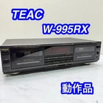 Teac W-995RX Dual Cassette Deck Dbx Auto-reverse Working Tested Japan TB02 7.5. Fixed Price $369.00.