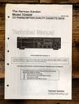 Harman Kardon TD4600 TD-4600 Cassette Service Manual *original* #3. Fixed Price $24.97.