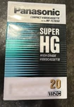 Panasonic NV-TC20SG Compact Video Cassette Super Hg. Fixed Price $6.95.