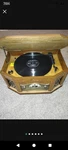 Emerson NR303TT 4-IN-1 Wood-finished Retro Record Player With Cd Fm Radio. Fixed Price $74.00.