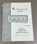 Lafayette LA-224T Service Manual D-1872. Fixed Price $54.95.
