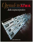 Aiwa - Brochure Catalogue 1981 English. Fixed Price $13.99.