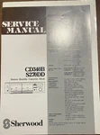 Sherwood CD340B S270DD Stereo Cassette Deck Original Service Repair Manual. Fixed Price $15.94.