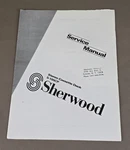 Sherwood Cassette Deck S-100CP Service Manual D-2836. Fixed Price $54.95.