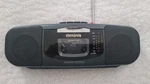 Aiwa CS-P5W Portable Mini Boombox Stereo Radio & Cassette Recorder Works!. Fixed Price $30.00.
