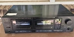 Teac W-470 Stereo Double Cassette Deck Black Dual Dolby Headphone. Fixed Price $340.00.