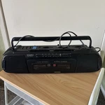 Goldstar FM-8892 Dual Cassette Recorder With Auto Reverse And Hi Speed Dub Radio. Fixed Price $50.00.