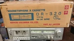 Denon Stereo Cassette Deck DR-320 With Wood Side Panels And Original Box.. Fixed Price $99.00.