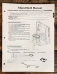Technics SL-P1 Cd Player Adjustment Service Manual *original*. Fixed Price $14.97.