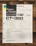 Pioneer CT-320 Cassette Service Manual *original*. Fixed Price $14.97.