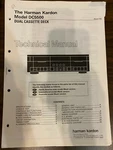 Harman Kardon DC5500 DC-5500 Service Manual Original* Book Pdf-free Shipping. Fixed Price $9.99.