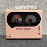 Sony Walkman WM-51 Pink Stereo Cassette Player Vintage 1980 Junk Used. Fixed Price $149.80.