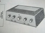 Grommes 15PG8 Amplifier Photofact. Fixed Price $7.50.