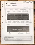 Kenwood KX-W595 Cassette Service Manual *original*. Fixed Price $14.97.
