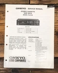 Onkyo TA-2130 Cassette Service Manual *original*. Fixed Price $14.97.