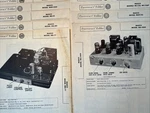 Masco Tube Amp MA60 ME27 MC126 MHP110 MA10 MA125 MB60 ME52 MB77 MA8 Photofact. Fixed Price $20.00.
