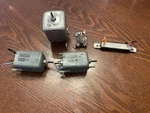 Lot Of 5 Vintage Magnavox Radio Coils Fm If Transformers (10.7 Mhz) + Am Wave. Fixed Price $20.00.