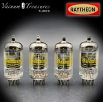 12AX7A ECC83 Raytheon Amplitrex Matched Quad Black Plates Tubes Usa '59. Fixed Price $274.68.