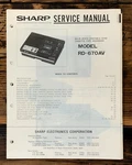 Sharp RD-670AV Cassette Service Manual *original*. Fixed Price $14.97.