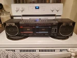 1980 Magnavox D8567/17 Cassette Tape Player Boombox Compo Soundmachine. Fixed Price $80.00.