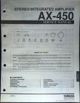 Yamaha AX-450 Amplifier Service Manual Original. Fixed Price $29.99.