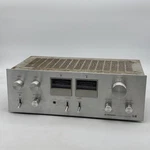 Pioneer SA-606 Stereo Amplifier Twin Vu Meters Tested & Works Rusty Please Read. Fixed Price $299.99.